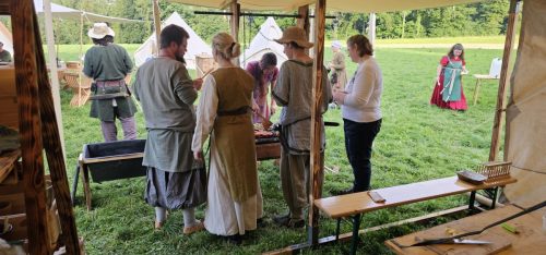Gemüse Grillen fürs Nachtessen