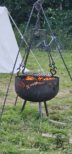 Northman-Clan Pfingstlager 2025 in Büretten Feuerschale
