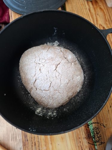 Der Brotteig ist bald bereit zum Backen